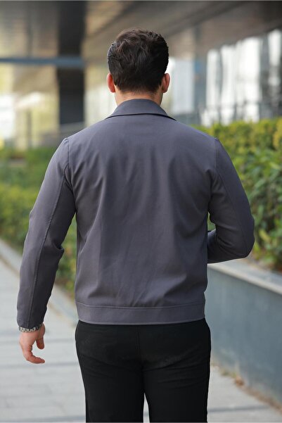 neonstore Men's Old Money Seasonal Basic Oversize Lined Jacket