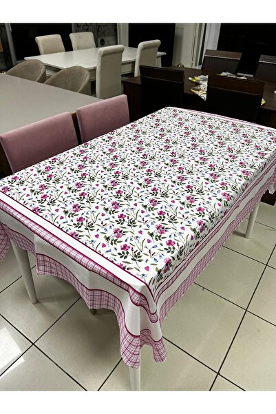 GÜNEYKUMAŞ غطاء طاولة طباعة رقمية مقاوم للبقع 140×180