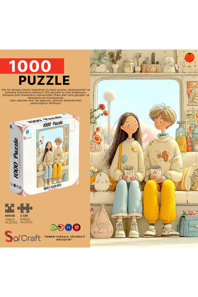 Soi Craft 1000 Parça Puzzle Birlikte Olmak Güzel