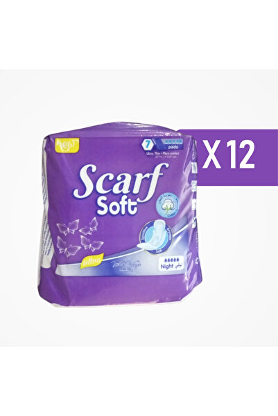 Scarf Soft Night Pad Ultra Thin 7 Pack X 12 Packs (84 Pieces)