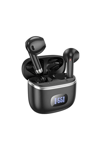 Hoco EQ 1 - Căști wireless, Bluetooth 5.3, autonomie în standby de 180 ore, 4...