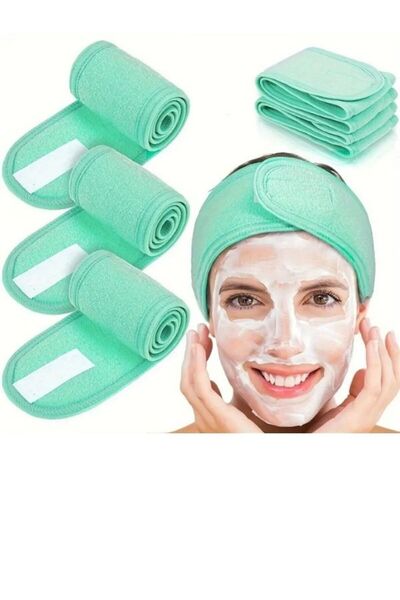 MODA عصابة رأس سبا ماصة لليوجا والعناية بالبشرة والعناية بالوجه والرياضة