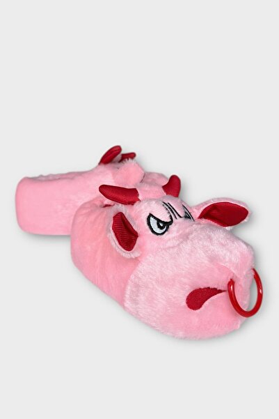 Liger Παντόφλες οικιακής χρήσης με αντιολισθητική σόλα και αντιολισθητική σόλα χωρίς ήχο ΡΟΖ - ΚΟΚΚΙΝΟ