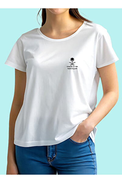 LOWHA Cotton T-Shirt for Saudi National Day or Everyday Saudi Pride Wear for Women & Men