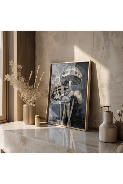 Tuba Decor Tablo dintr-o singură bucată cu rame din lemn pentru sufragerie, sufragerie, bucătărie