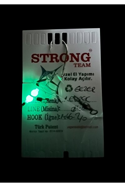 Strong Team Levrek Takımı Fosforlu Özel Japon Iğneli