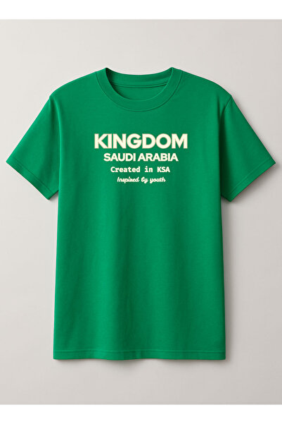 LOWHA تي شيرت قطني لليوم الوطني السعودي أو ملابس الفخر السعودي اليومية للنساء...