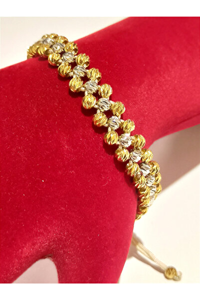 Monalisa Home سوار فاخر ذو لون ذهبي وتصميم مميز