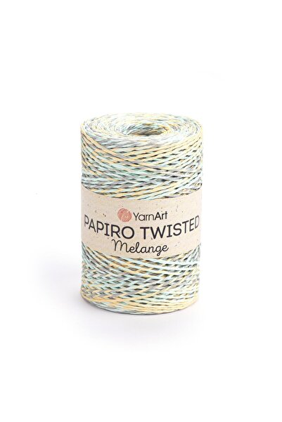 Yarnart PAPIRO TWISTED MELANGE - FĂRĂ PAPIRO TWISTED MELANGE - HÂRTIE ÎNTORSĂ EBRULİ-2306