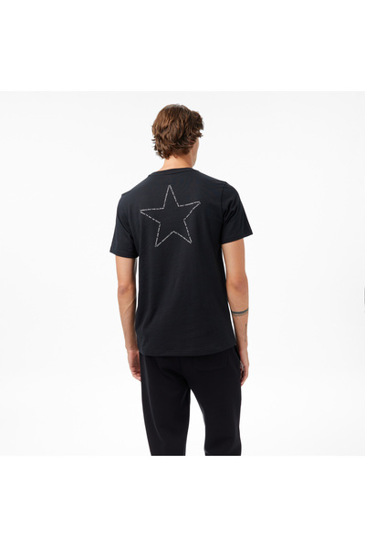 Converse Ανδρικό μπλουζάκι Star μαύρο (CVM5T196.BLK)