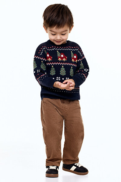 H&M Jakarlı Triko Kazak