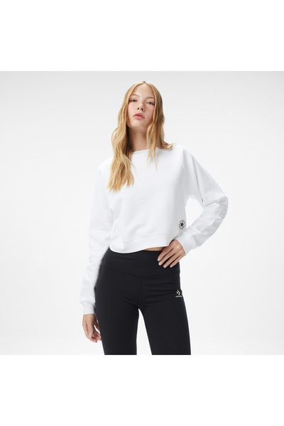 Converse Kadın Beyaz Sweatshirt