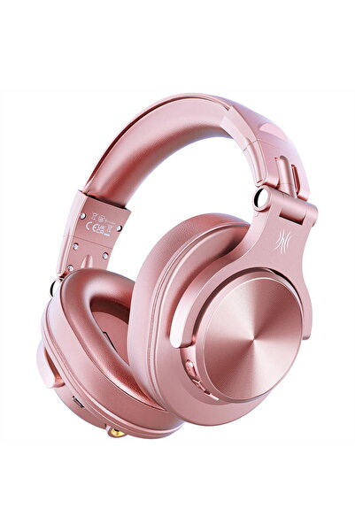 Oneodio Fusion A70 headphones, Bluetooth, Pink