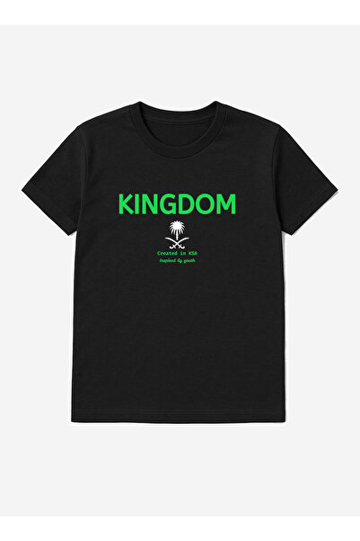 LOWHA Cotton T-Shirt for Saudi National Day or Everyday Saudi Pride Wear for Women & Men