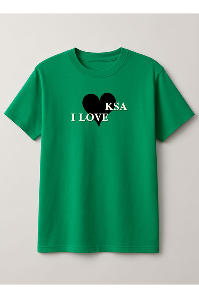 LOWHA تي شيرت قطني لليوم الوطني السعودي أو ملابس الفخر السعودي اليومية للنساء...