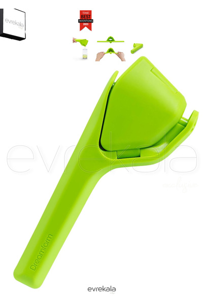 Dreamfarm Evrekala Tangerine Juicer Lime and Mandarin Juicer 23 cm Green