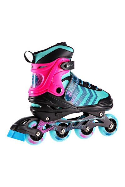 Other NH18192A 4in1 BLACK-PURPLE SIZE L(39-43) ROLLER SKATING BLADES WITH HOCKEY SLEEVE NILS EXTREME