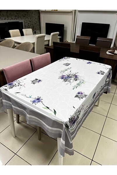 GÜNEYKUMAŞ غطاء طاولة طباعة رقمية مقاوم للبقع 140×180