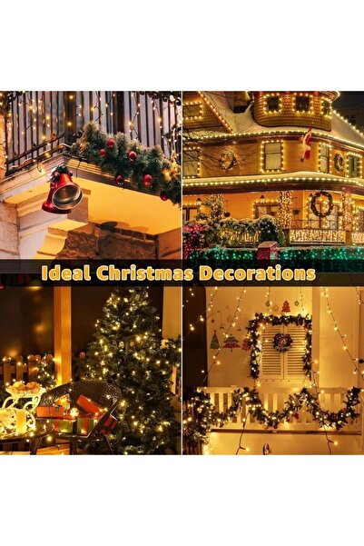 BellFyd 500 LED - Warm White Christmas Lights, Indoor Outdoor, Christmas Tree Light Installation
