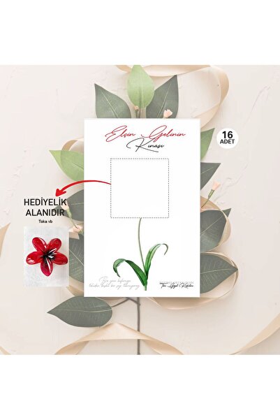Hsn Toka Kartı 10x15 cm - 16 adet Karton