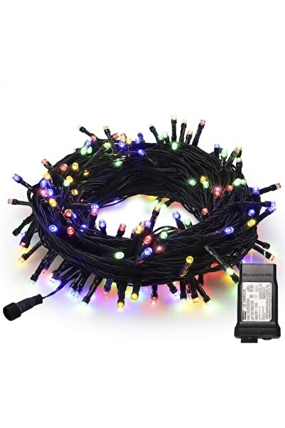 OEM Instalație lumini de Crăciun, interior/exterior, 100 becuri LED, multicol...