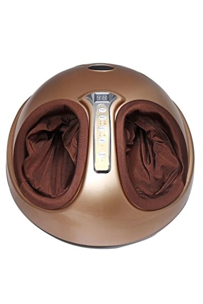 Shiatsu Dispozitiv de masaj pentru picioare cu terapie și încălzire, maro + d...