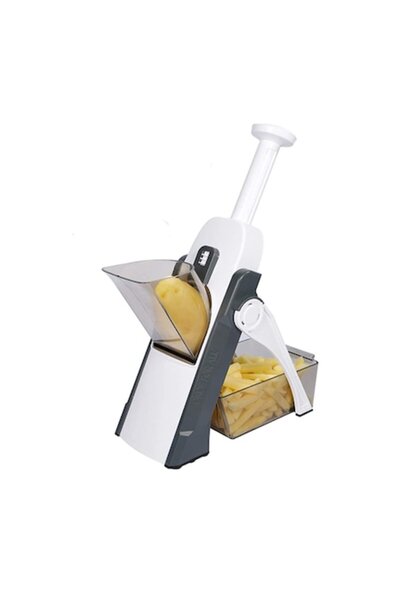 OEM Mandoline Slicer, ABS/Stainless Steel, White/Grey