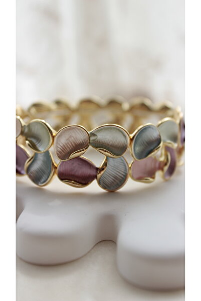 nevamor سوار مطاطي منقوش ملون