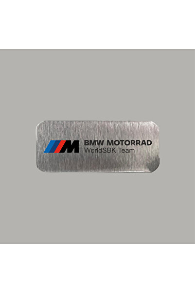 CRF BMW Motorrad Metal Etiket 3x7 cm Arkası Yapışkanlı