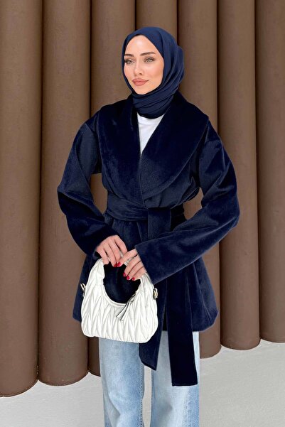 Melike Tatar Παλτό με ζώνη Angora 32-2504