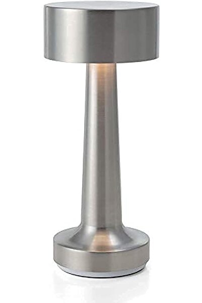 V2COM Modern Wireless Dimmable Touch Lamp LED Rechargeable with Aluminum Base