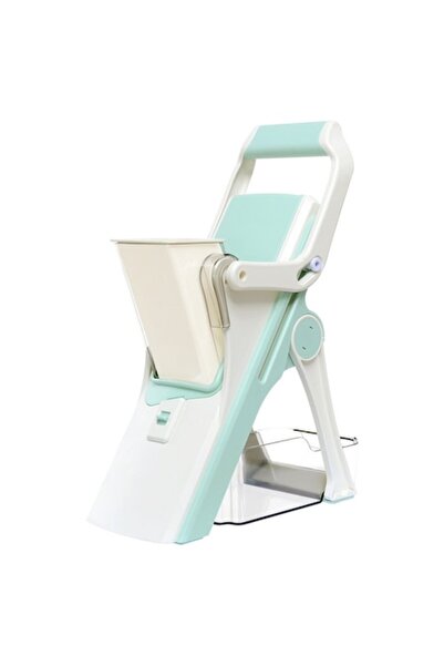 OEM Manual Slicer 5in1, ABS/Stainless Steel, Multifunctional, Blue/White