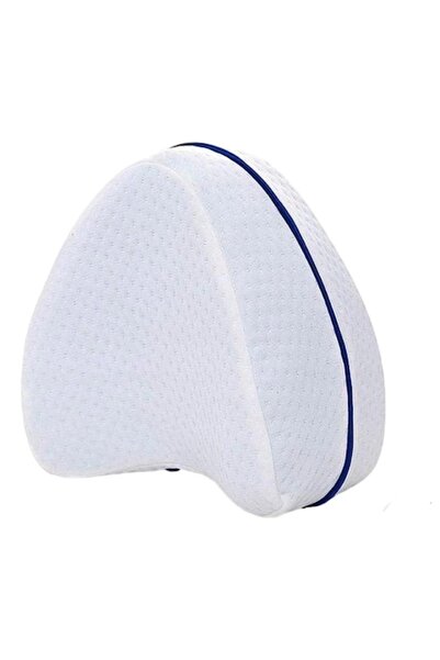 DomowyŚwiat Pernă ortopedică pentru picioare DomowyŚwiat, spumă cu memorie, albă