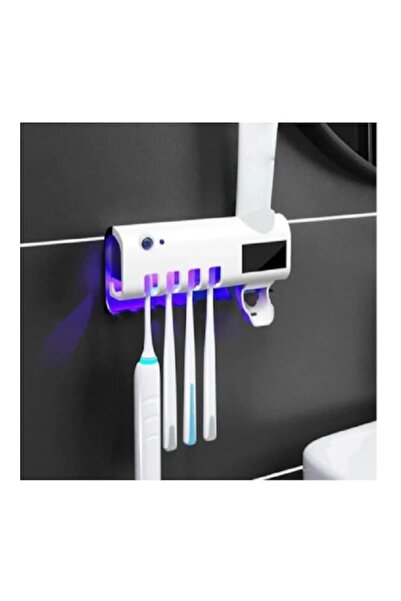 Tiessa Toothbrush Holder and Dispenser — UV Sterilization