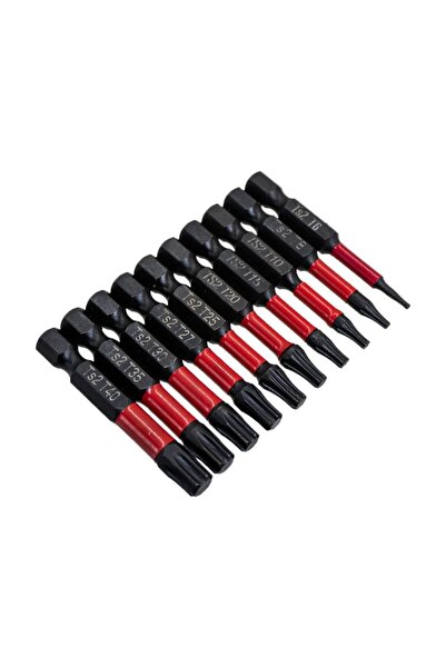 Titi 6442 Manyetik Torx Bits Uç Seti T6-T40 (11 Parça)