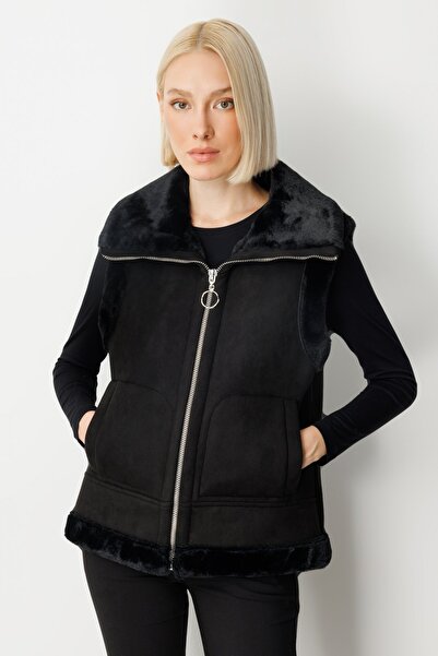 Ekol Plush-Lined Chamois Vest