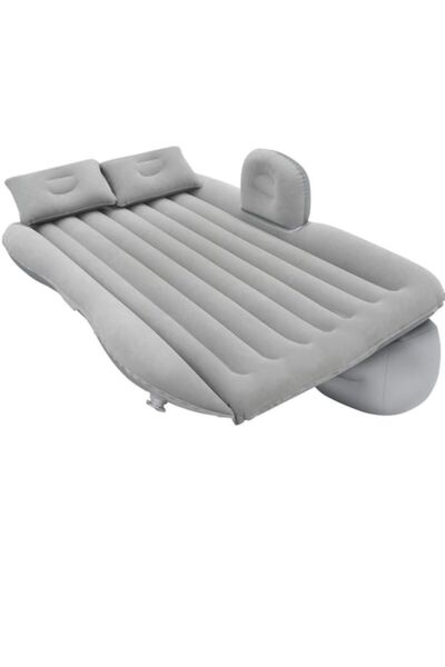 POWERLIX Saltea auto gonflabilă cu 2 perne, suprafață de catifea, pompă elect...
