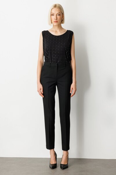 Ekol Παντελόνι με χαμηλή μέση και στενό πόδι