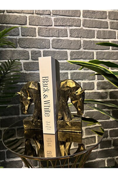 Zigzag Home Kübik At Figürlü Kitap Desteği 20x10 cm