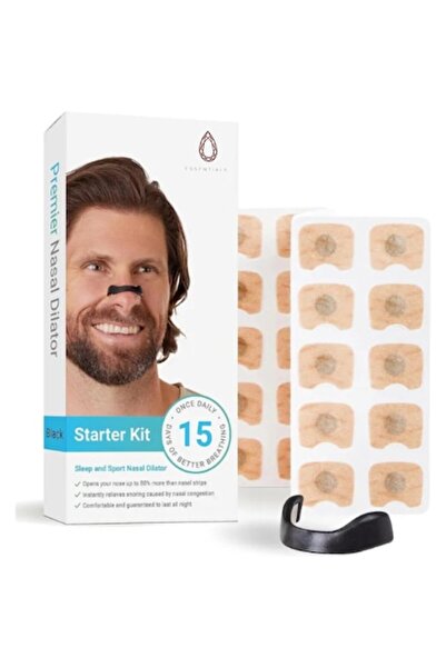 benelux Benzi nazale magnetice, anti-sforăit, bandă nazală, 15 bucăți