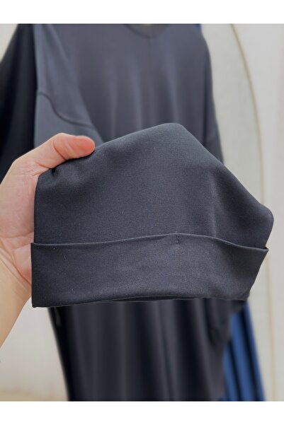 BENAHOLL Ariyla με ραφές στο μπροστινό μέρος και στα άκρα των μανικιών, άνοιγμα κορδόνια στα πλαϊνά Sweat-ZN5988 Μαύρο