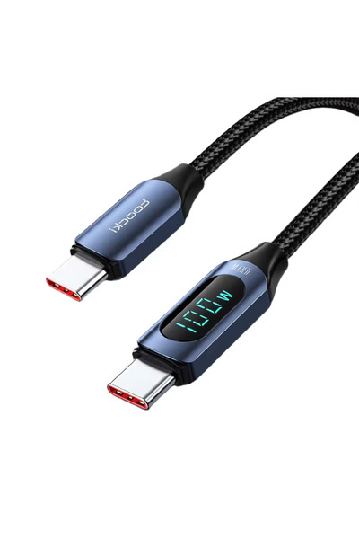 DigikalaX Digital Kala Data/Charging Cable USB Type-C to Type-C 100W, 1m, Black