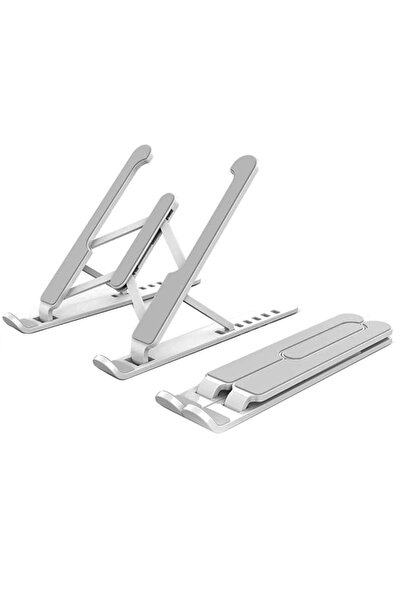 Quasar & Co. Laptop and tablet stand Quasar & Co., 8 adjustable angles, foldable, 21 x 9-17 x 26.5 cm, metal/ABS,