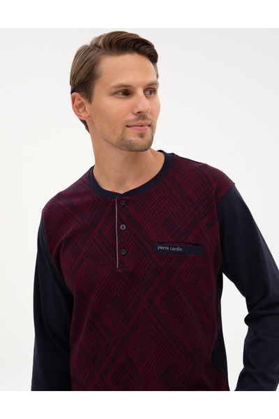 Pierre Cardin Bordo Pijama Takımı 50322640-900