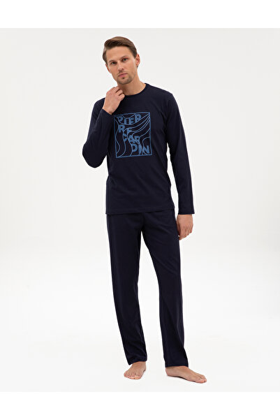 Pierre Cardin Lacivert Pijama Takımı 50322653-200