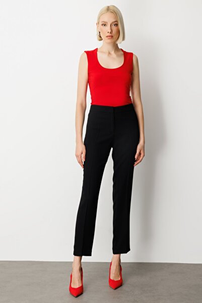 Ekol Dar Paça Krep Pantolon