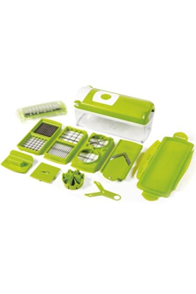 Marashop Feliator multifuncțional pentru fructe și legume cu recipient, plast...