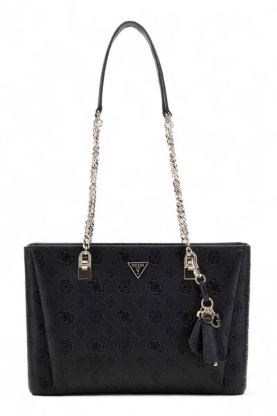 Guess Tisha Siyah Kadın Omuz Çantası HWPD7764230