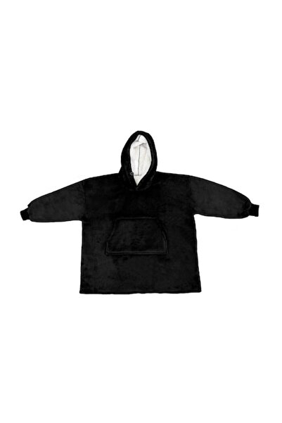 Doty Pătură CosyHoodie, stil hanorac cu mâneci, glugă și buzunare, material m...