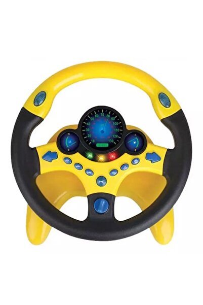 OEM Volan de jucărie cu lumini și sunete, ventuze și rotație la 360 de grade